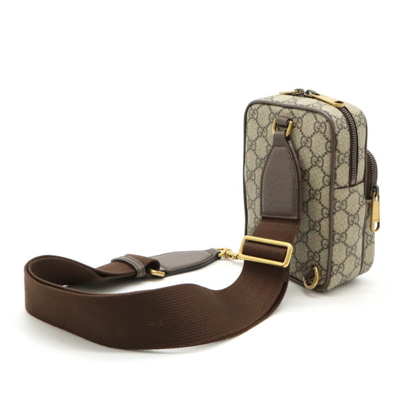 Gucci Ophidia GG Supreme Bag Body Shoulder Sherry Beige Brown - Picture 2 of 10